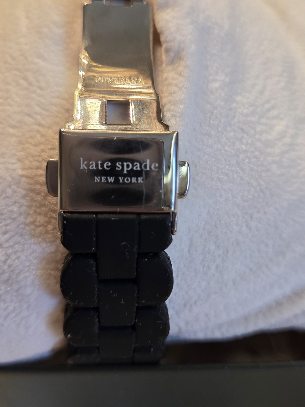 kate spade Black Silicone Link Watch - Picture 3 of 6